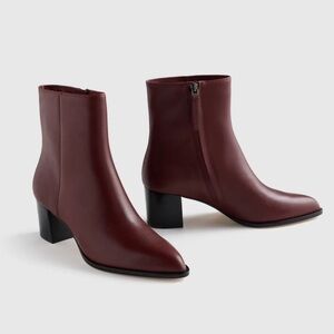 Quince Italian leather ankle boots brand new 9.5